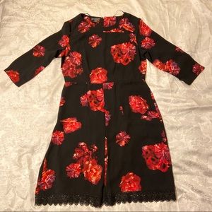 Fit & flare midi dress